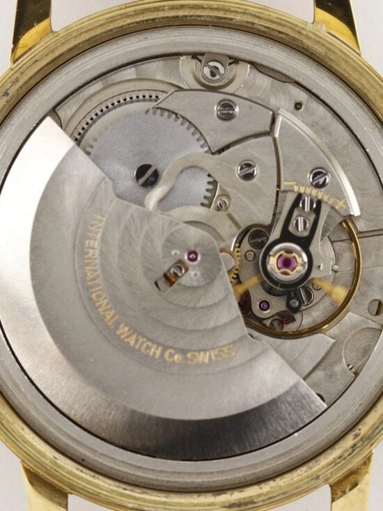 IWC Watches cal.8541 goldDial Plated Gold Mechanical Automatic Analog disp... main image 7